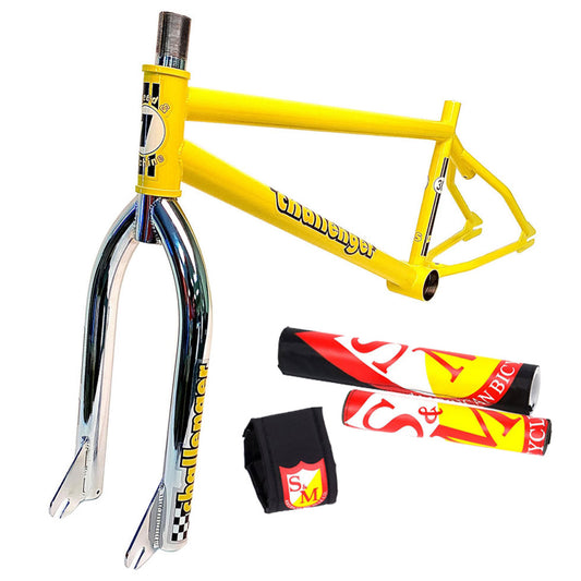 (Re-release) S&M 1993 CHALLENGER FRAME/FORK (YELLOW)