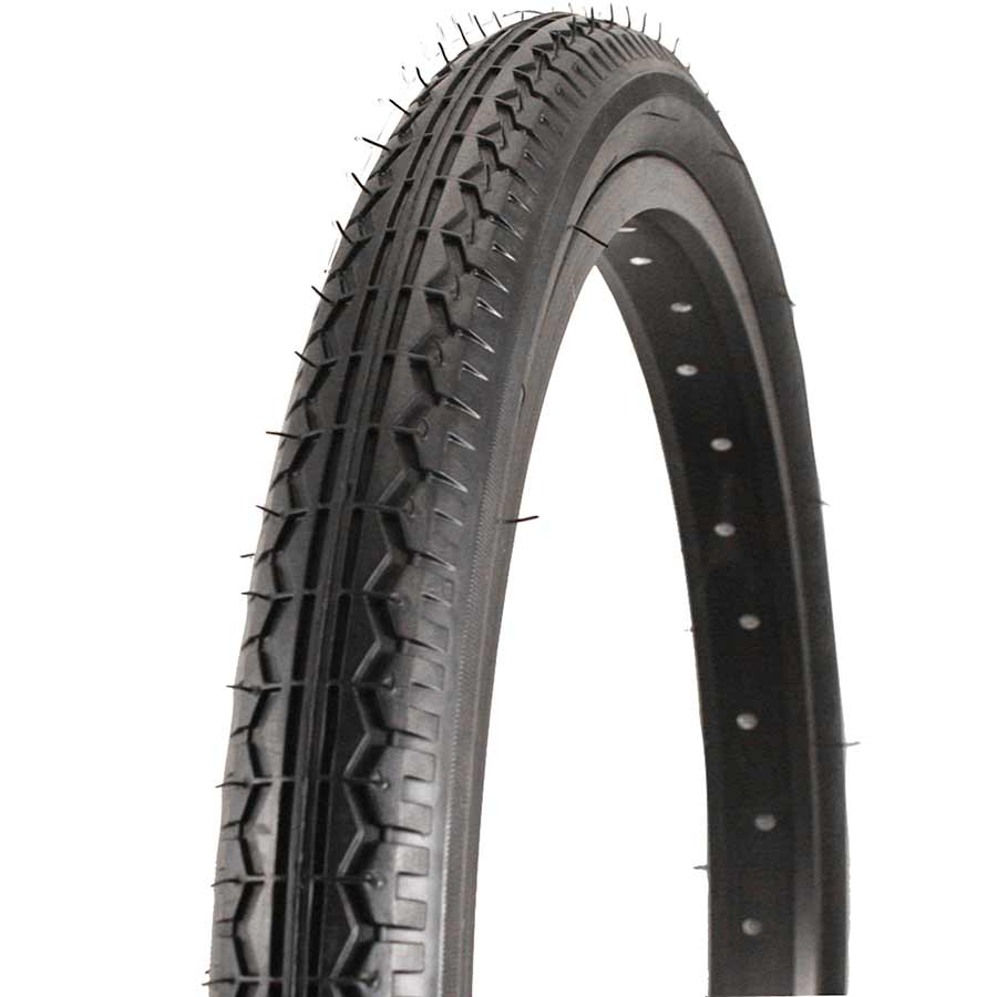 16''x1.75, Wire, Clincher, Black