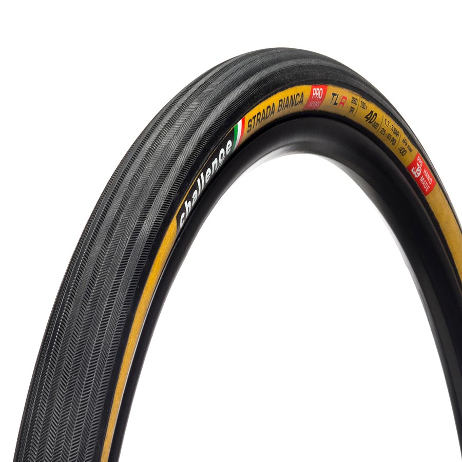 Tire, 700x40C, Folding, Tubeless Ready, Natural, SuperPoly, PPS, 260TPI, Tanwall