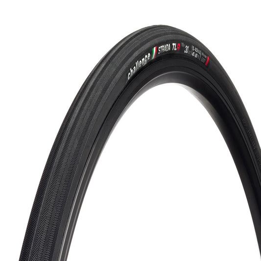 700x30C, Folding, Tubeless Ready, Vulcanized, Nylon, 120TPI, Black