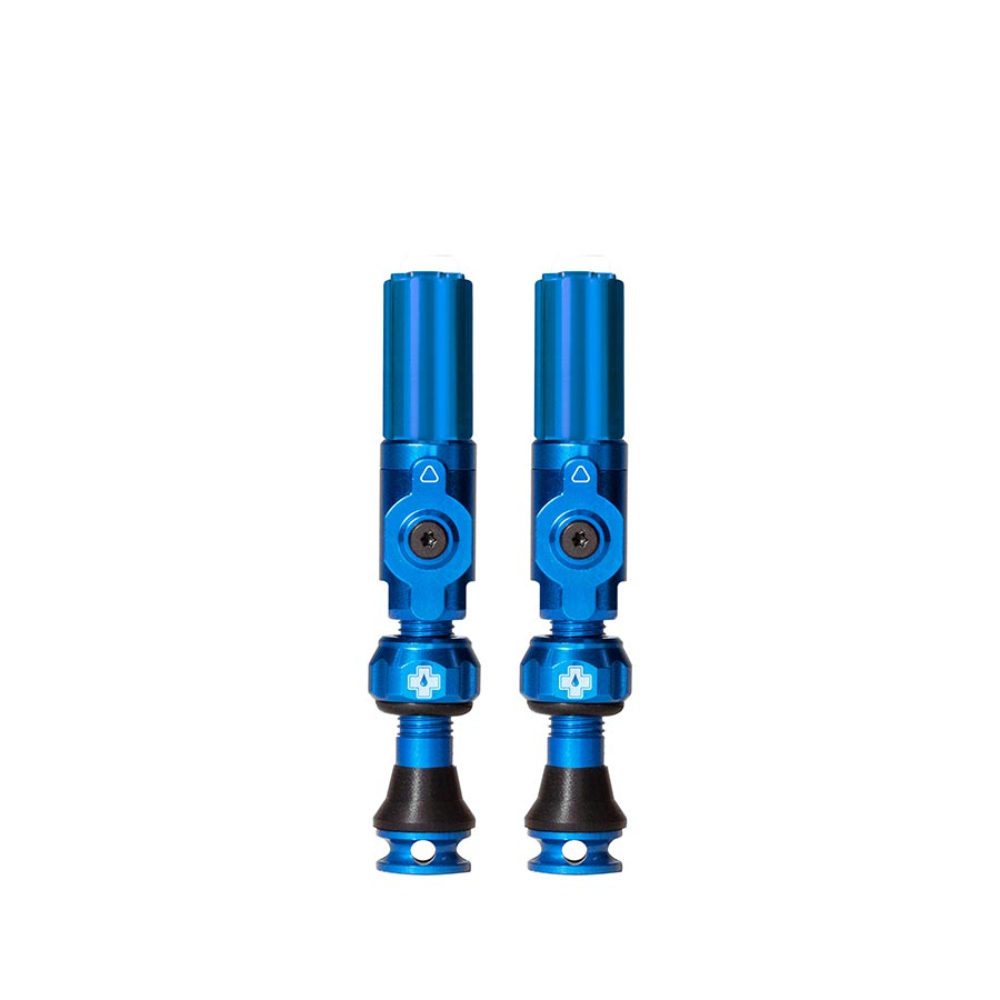 Small, Tubeless Valve, Hybrid, 30mm, Blue, Pair