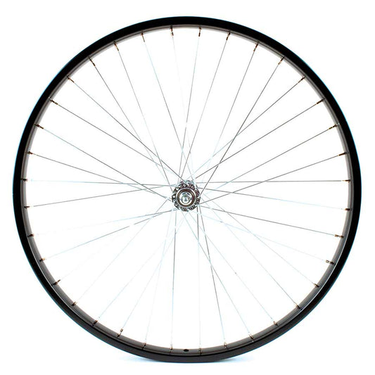 Sta-Tru, 26'' Taiwan Steel 36H Black, Wheel, Front, 26'' / 559, Holes: 36, Bolt-on, 100mm, Rim