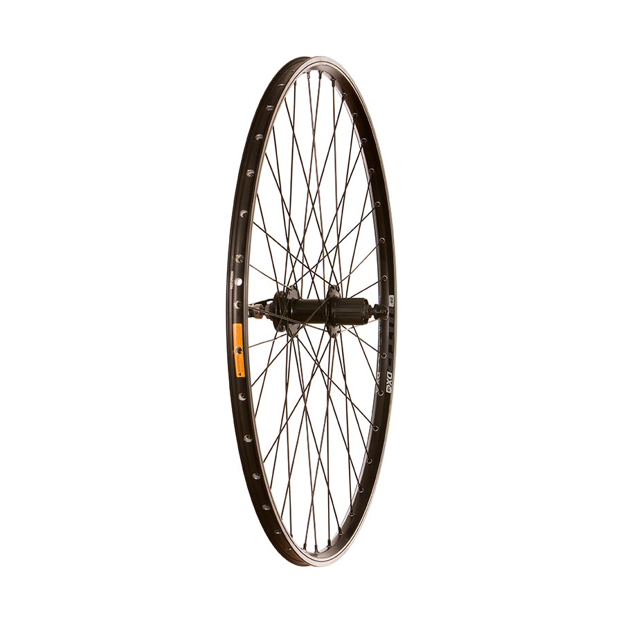 Rear, 700C / 622, Holes: 36, QR, 135mm, Rim and Disc IS 6-bolt, Shimano HG