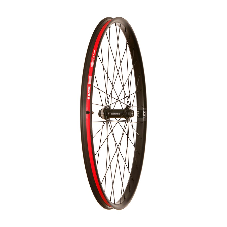 HB-MT400-B, Wheel, Front, 27.5'' / 584, Holes: 32, 15mm TA, 110mm, Disc Center Lock / IS 6-Bolt