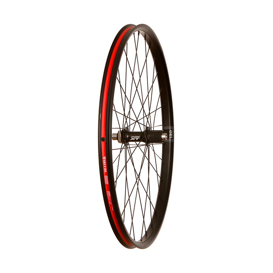 FH-MT400-B, Wheel, Rear, 29'' / 622, Holes: 32, 12mm TA, 148mm, Disc Center Lock / IS 6-Bolt, Shimano HG