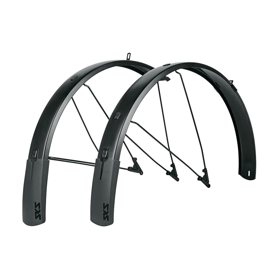 B75 Bluemels Style, Fender, 26''/27.5''/29'', 66mm, Black, Set