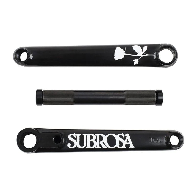 Subrosa Rose Cranks (Black)