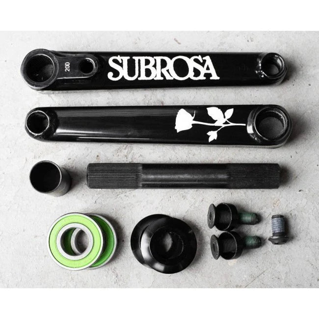 Subrosa Rose Cranks (Black)