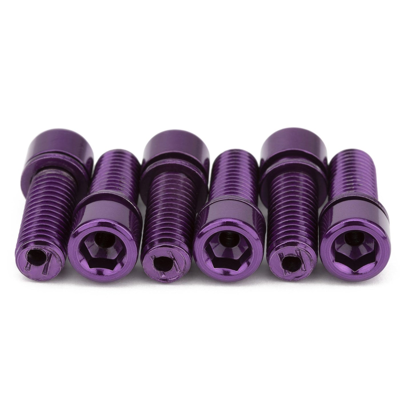 Mission Stem Bolts 23mm (Purple)