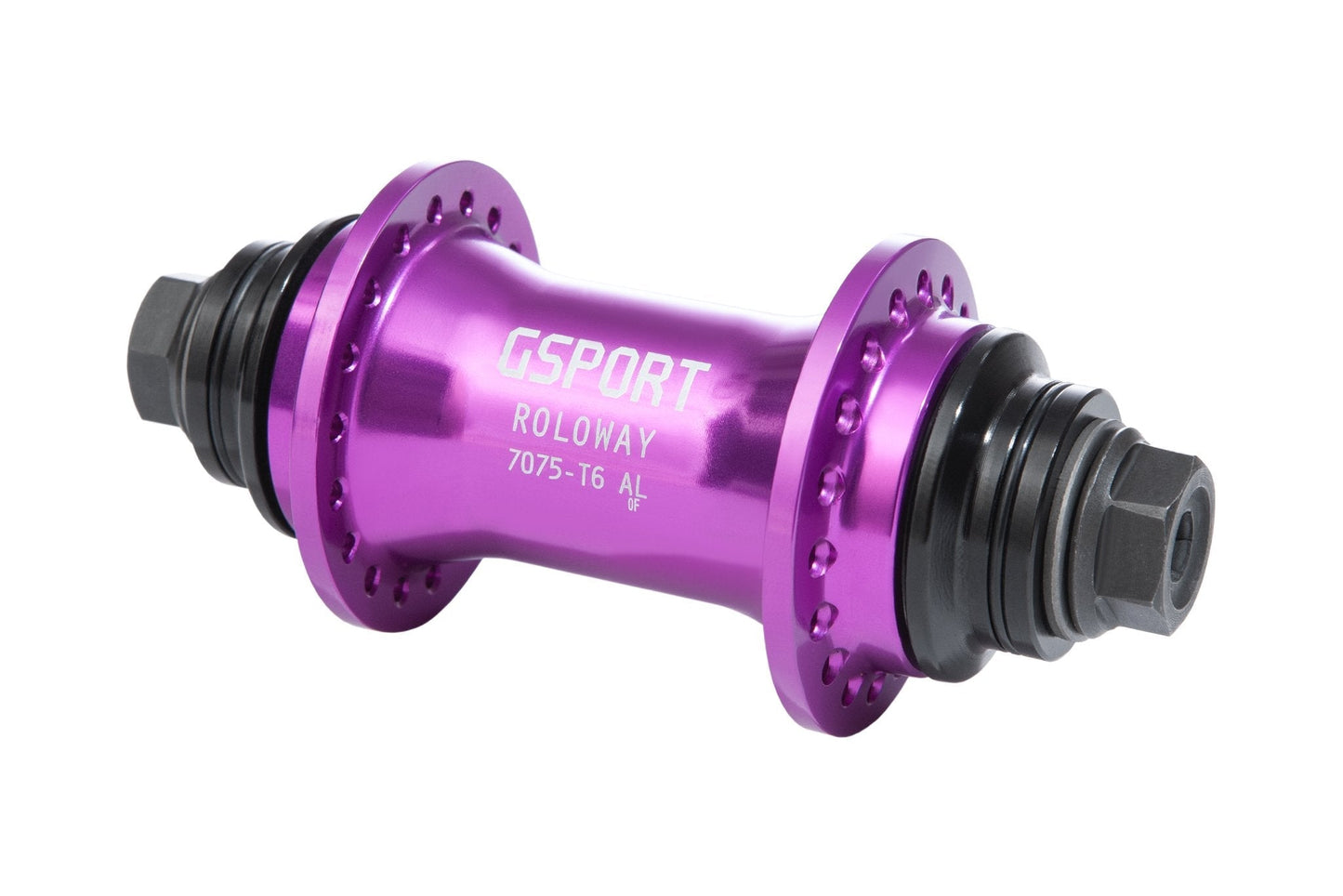 GSport Roloway Front Hub (Anodized Purple)