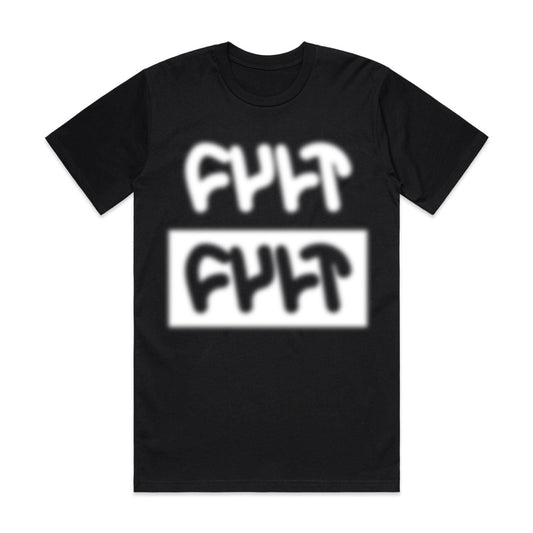 Blurred Tee / black