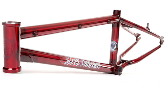 S&M STEEL PANTHER FRAME (TRANS RED)