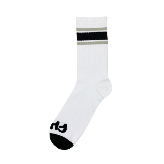 Stripes Socks / white & black