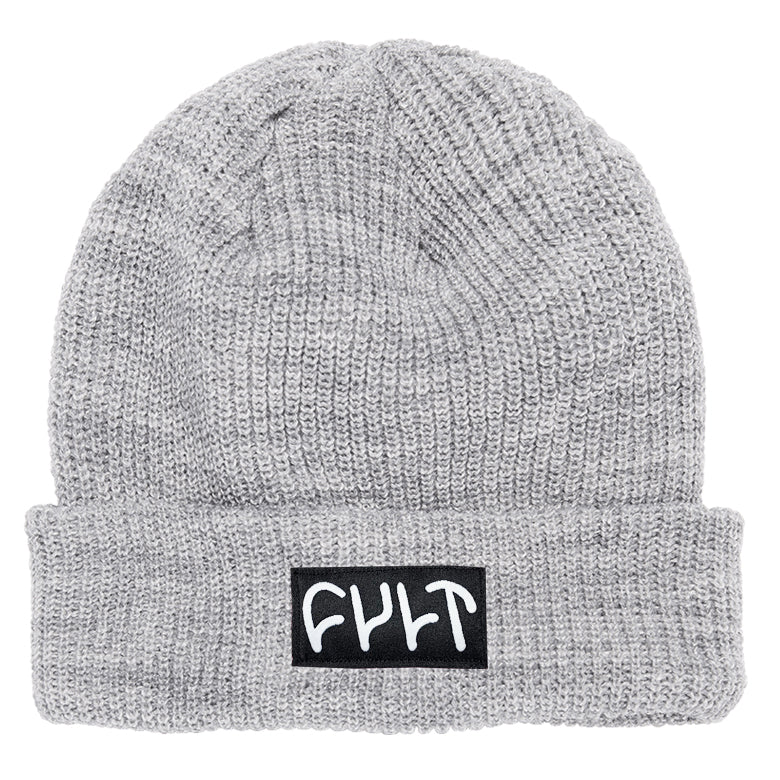 Witness Beanie / ribbed light grey